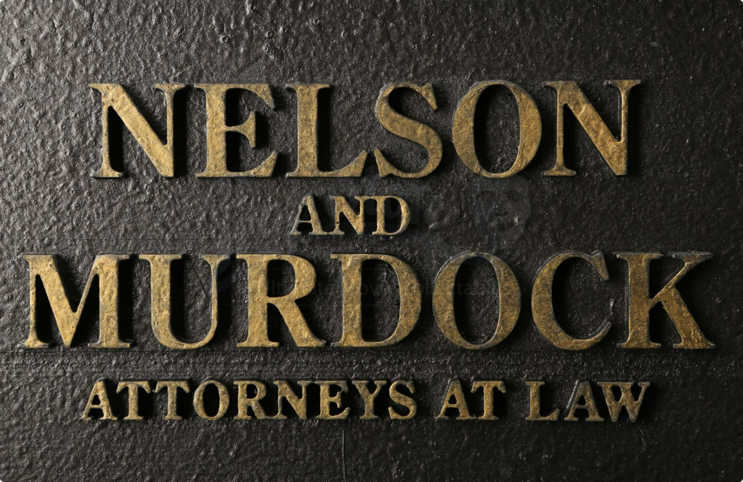 Nelson and Murdock Sign